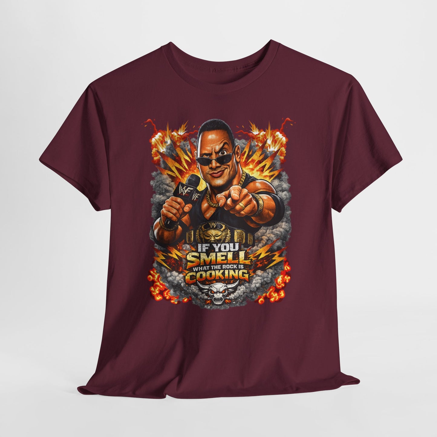 If You Smell What The Rock Is Cooking Graphic Tee