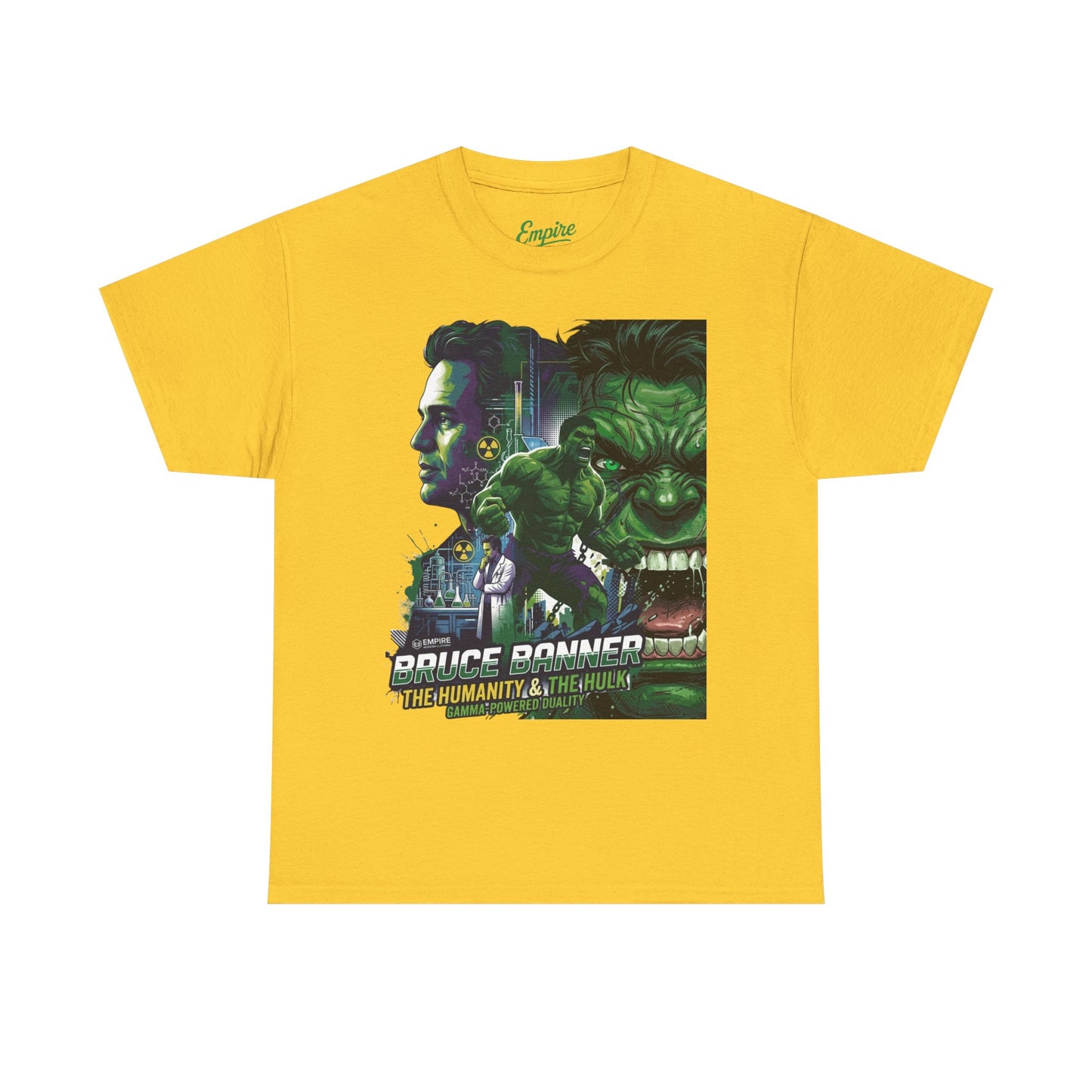 Hulk Comic Movie Poster T-Shirt – 'Bruce Banner' Graphic Tee