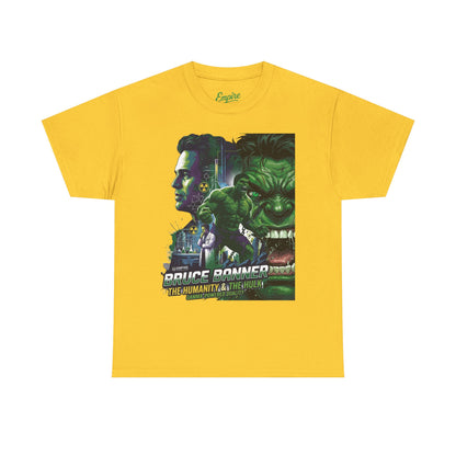 Hulk Comic Movie Poster T-Shirt – 'Bruce Banner' Graphic Tee