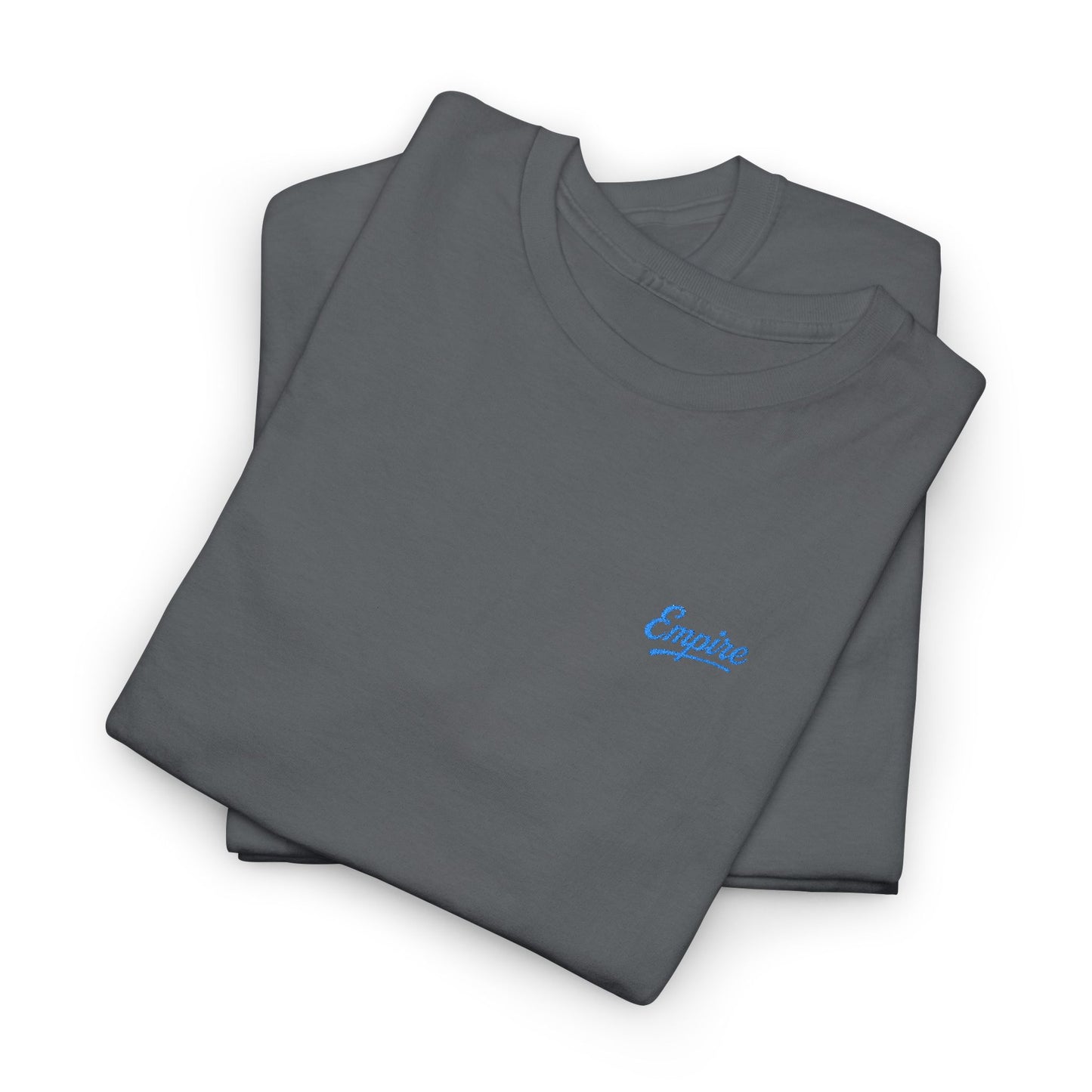 Signature Embroidered Empire Carolina Blue Chest Logo T-Shirt