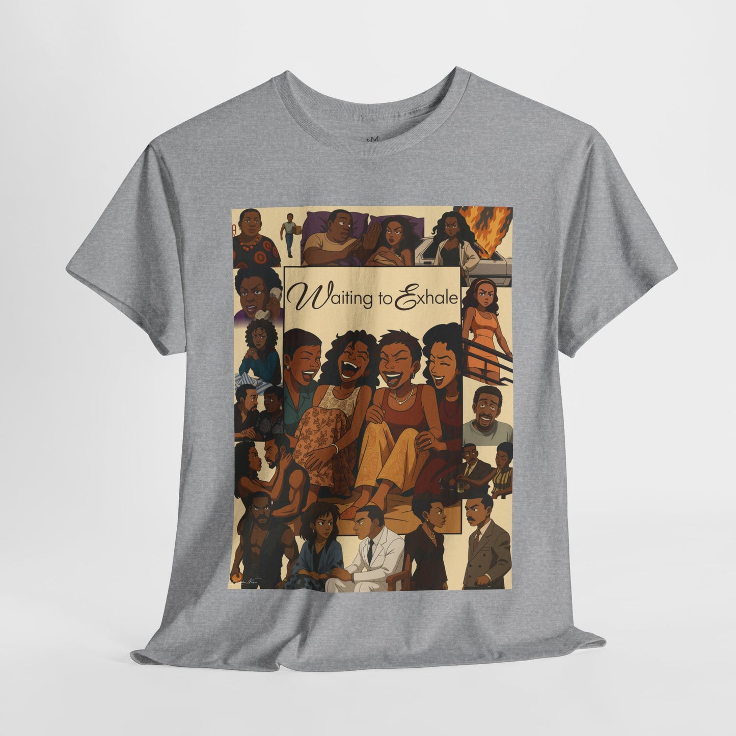 Waiting to Exhale Graphic Unisex Heavy Cotton Tee - Vintage Inspired Apparel for Movie Lovers