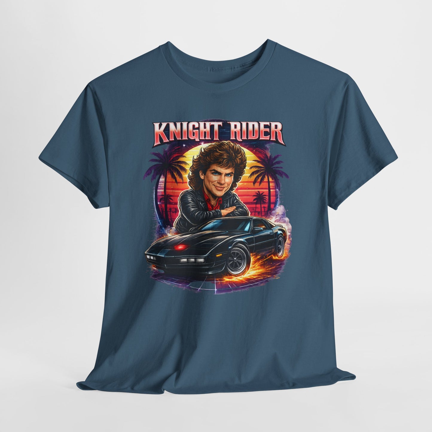 Knight Rider Vintage Tee – Retro 80s KITT Graphic T-Shirt