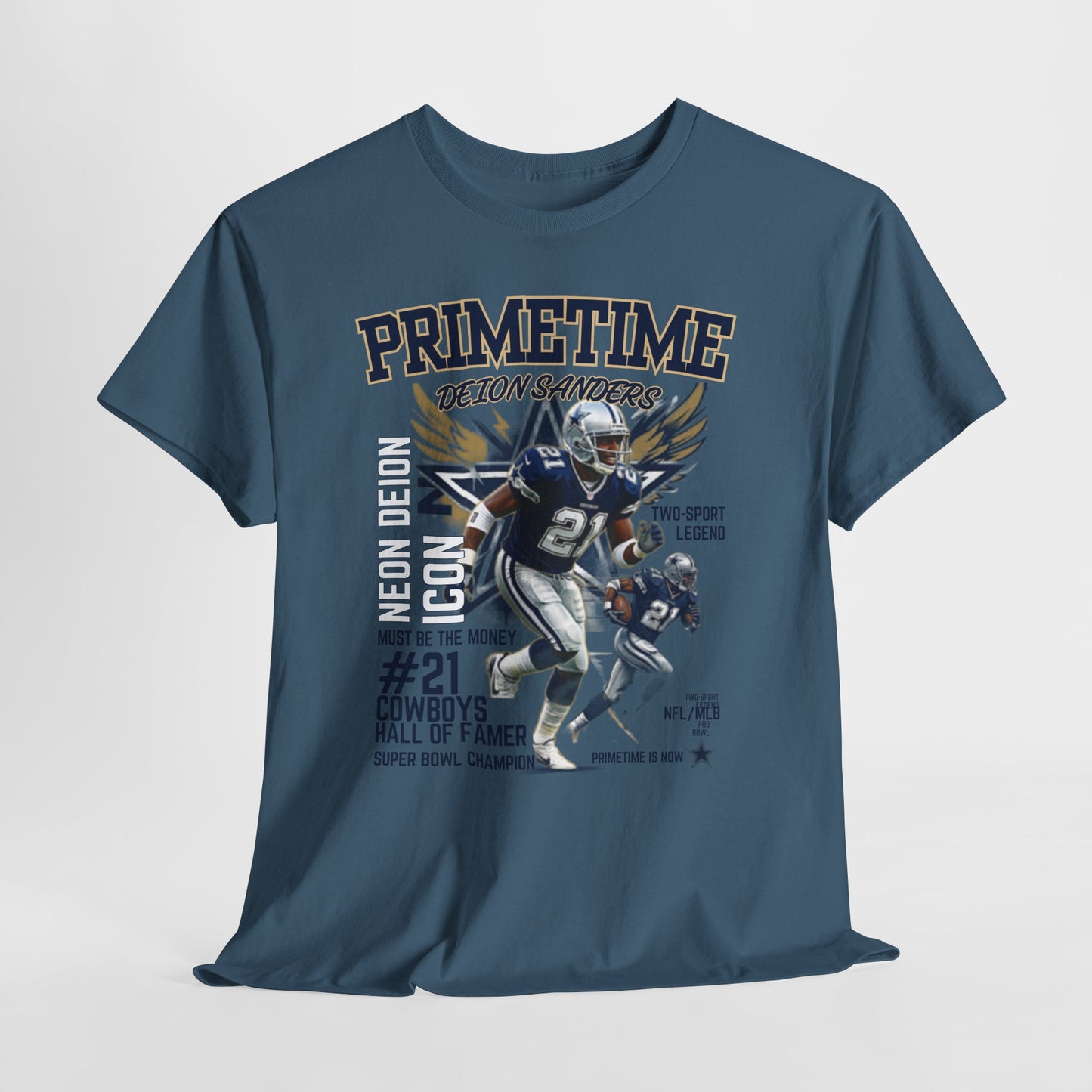 Primetime Deion Sanders Football Tee
