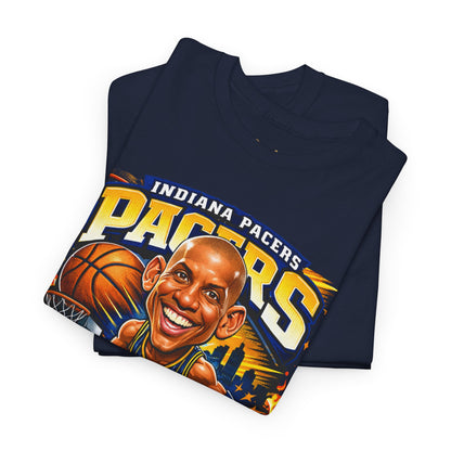 Pacers Miller 3-Point King Basketball T-Shirt
