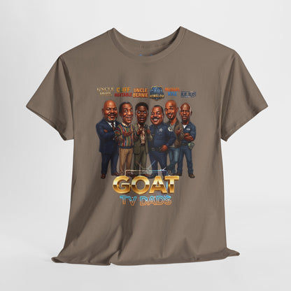 TV Legends Caricature T-Shirt — "GOAT TV Dads" Graphic Tee