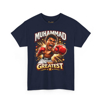 Boxing Champion Graphic Tee — "Muhammad The Greatest"