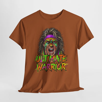 Ultimate Warrior T-Shirt — Retro Wrestling Face Paint Tee