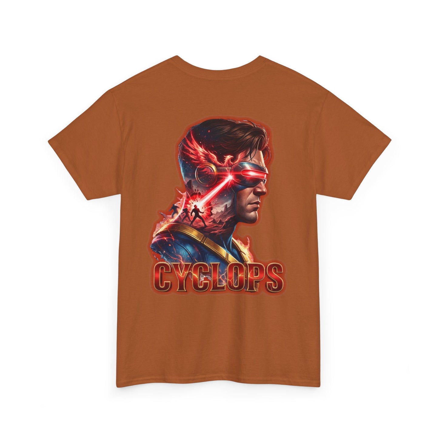 Cyclops Graphic Tee - Retro Superhero X-Men Design