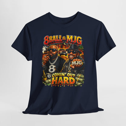 8Ball & MJG 'Comin' Out Hard' Vintage Hip-Hop Graphic Tee