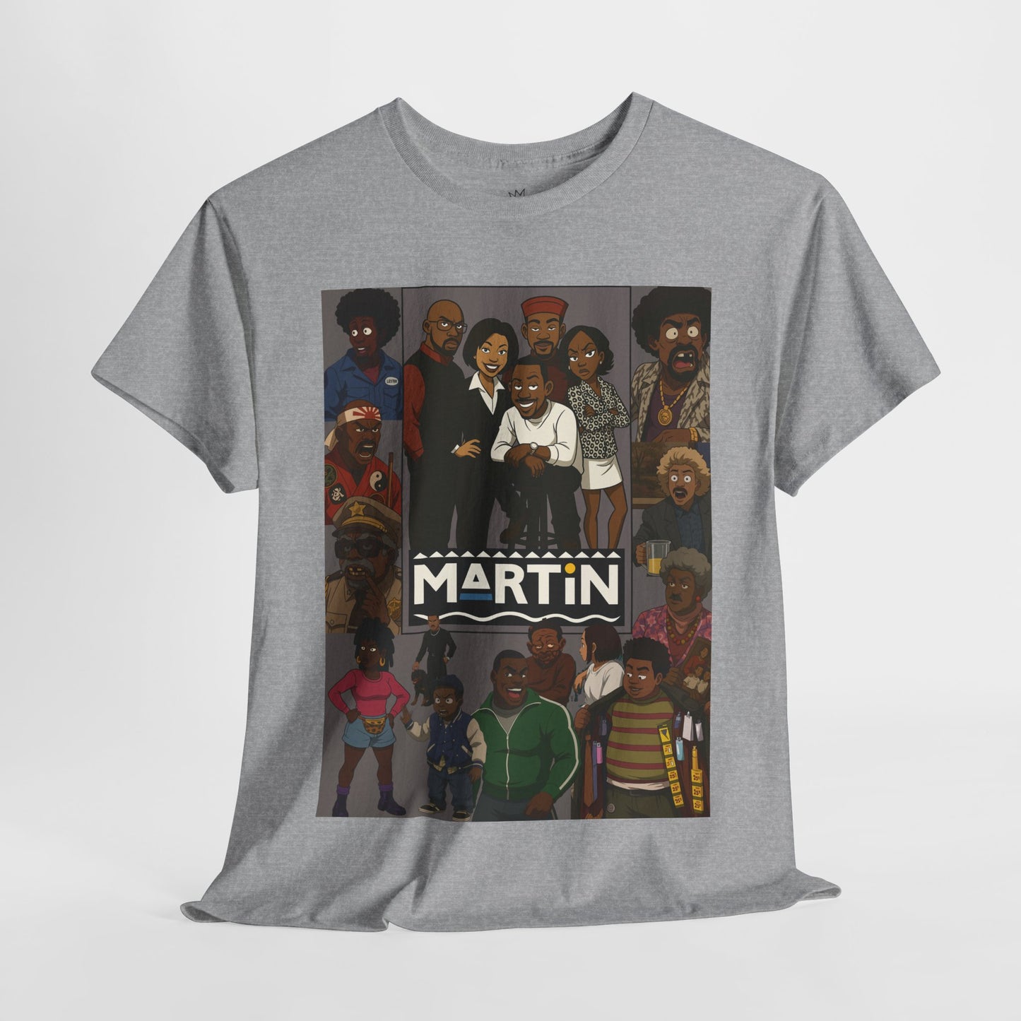 Vintage Martin T-Shirt - Unisex Heavy Cotton Tee for Nostalgic Fans