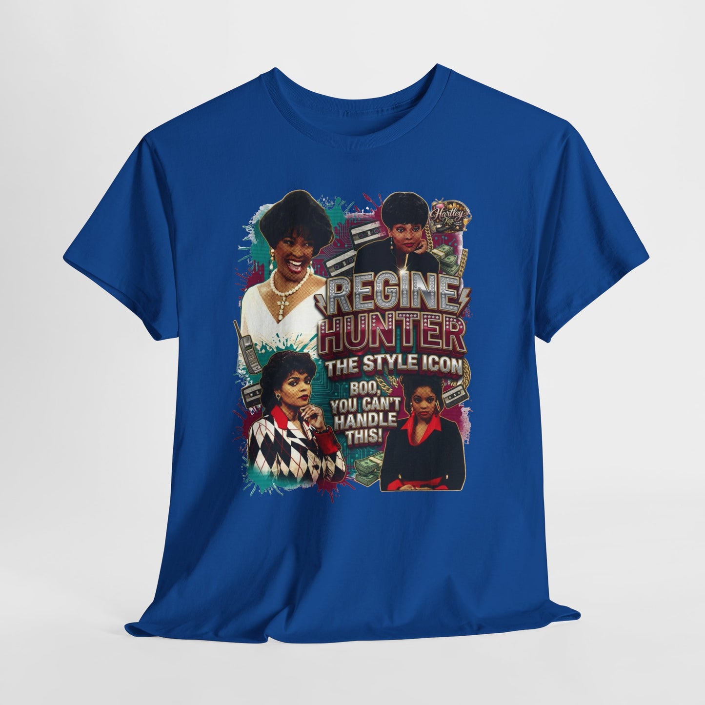 Regine Hunter “The Style Icon” Graphic Tee — Retro 90s R&B Tribute Shirt