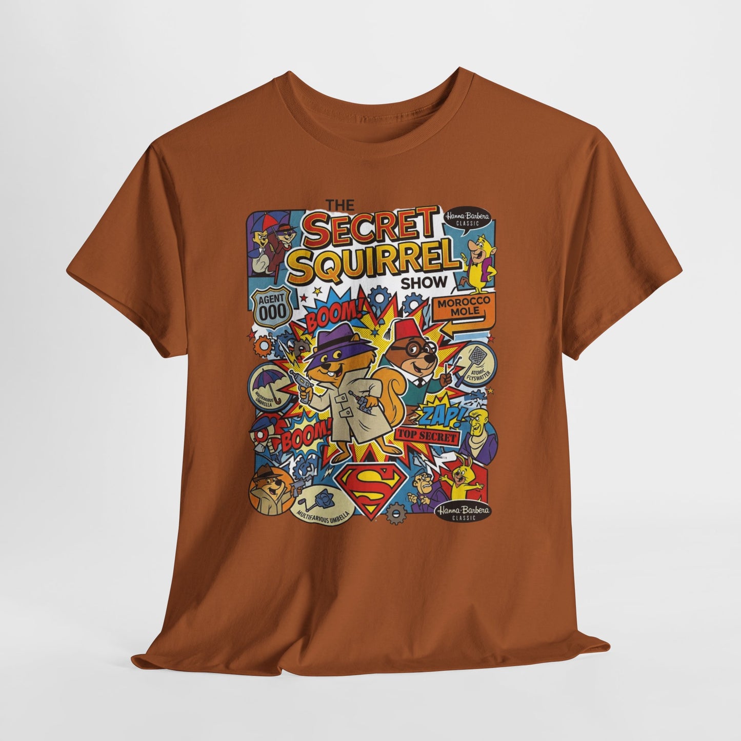 "The Secret Squirrel Show" Vintage Comic Cartoon T-Shirt