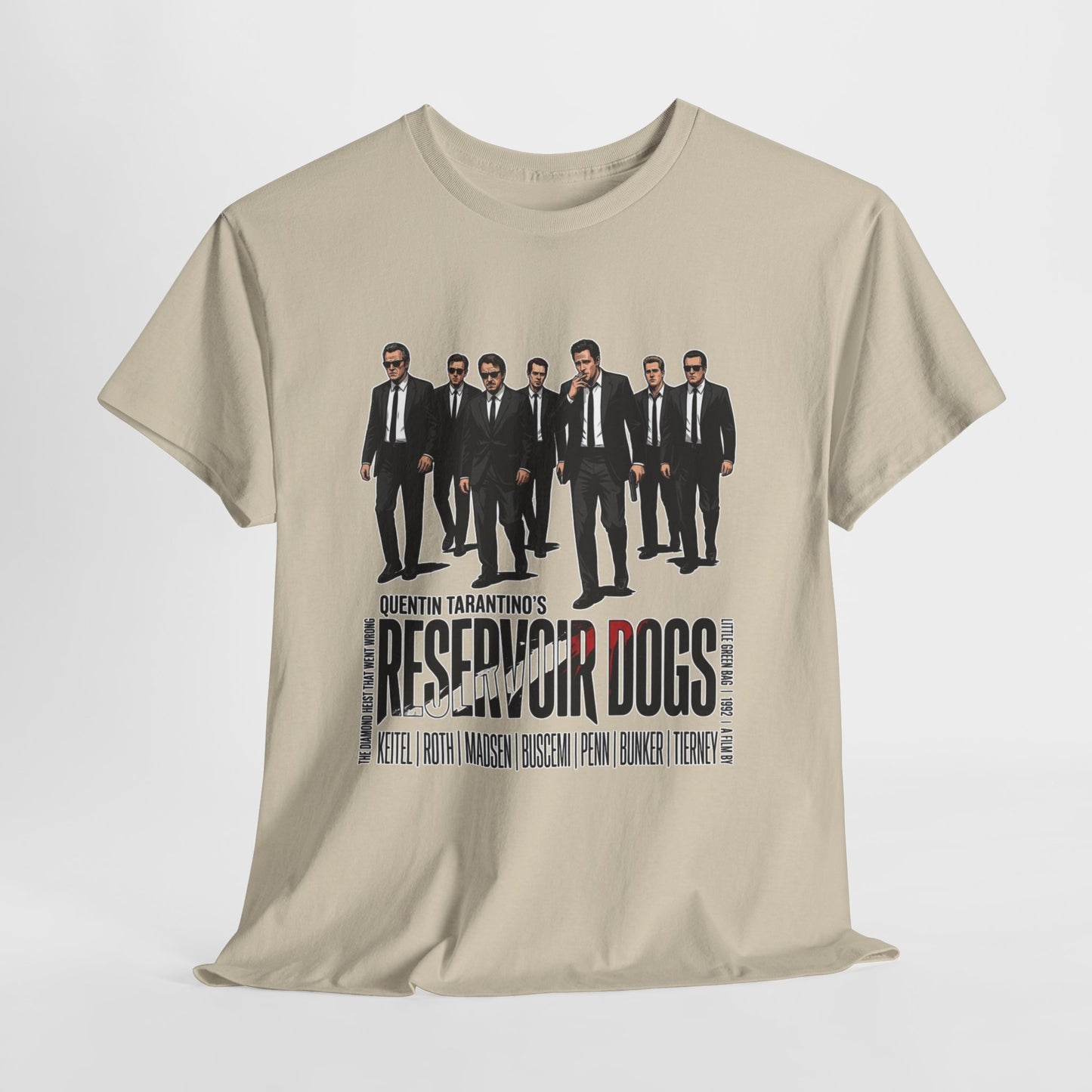 Reservoir Dogs Movie Poster Tee — Classic Quentin Tarantino Graphic T-Shirt