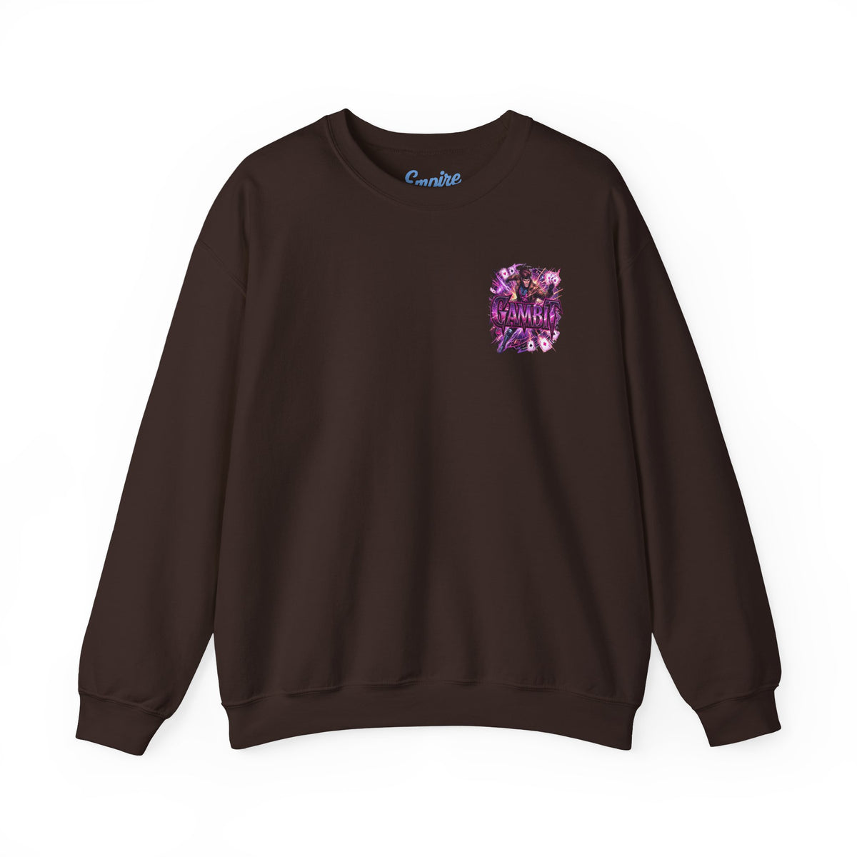 Gambit Inspired Crewneck Sweatshirt — Gambit X Men Graphic