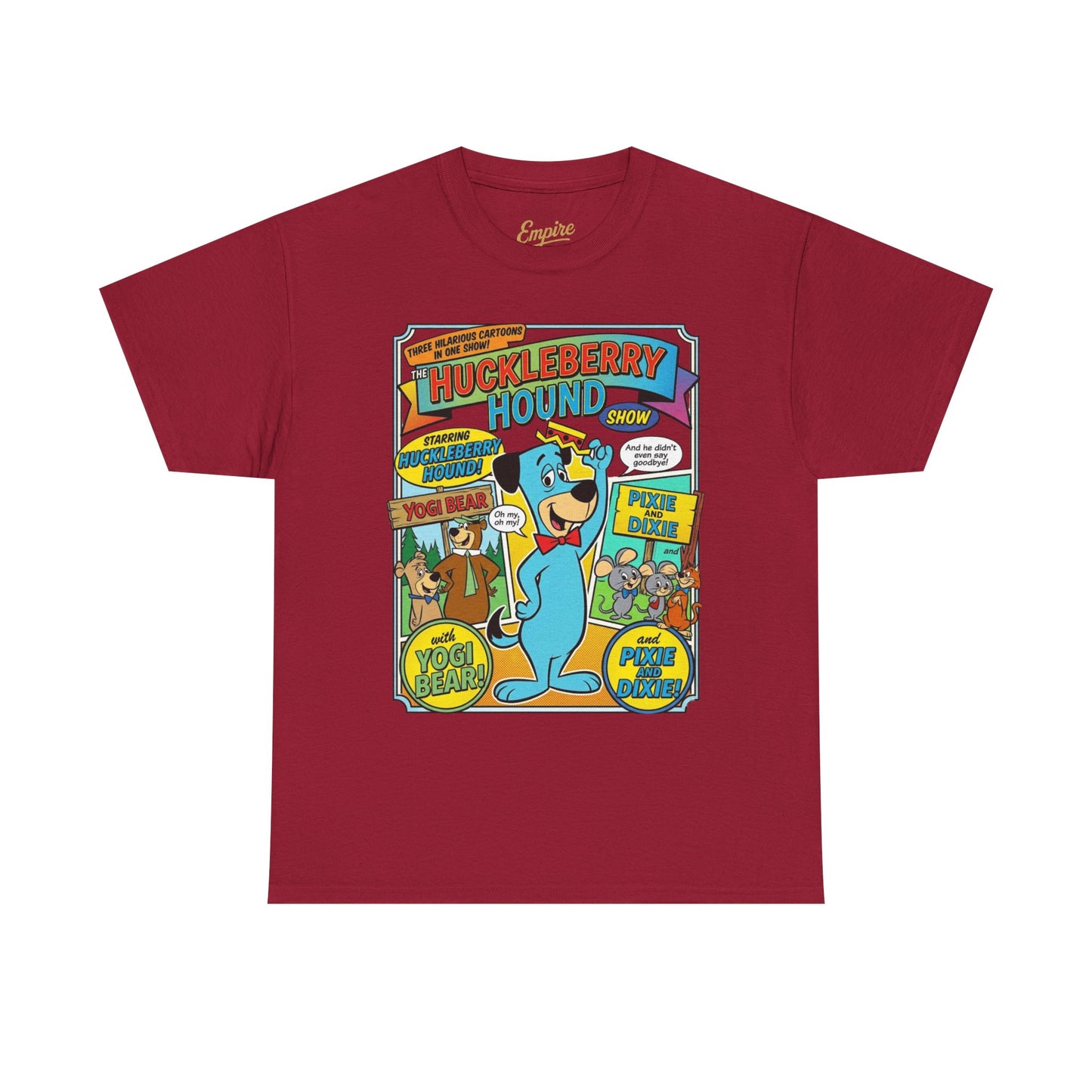 Huckleberry Hound Vintage Cartoon T-Shirt