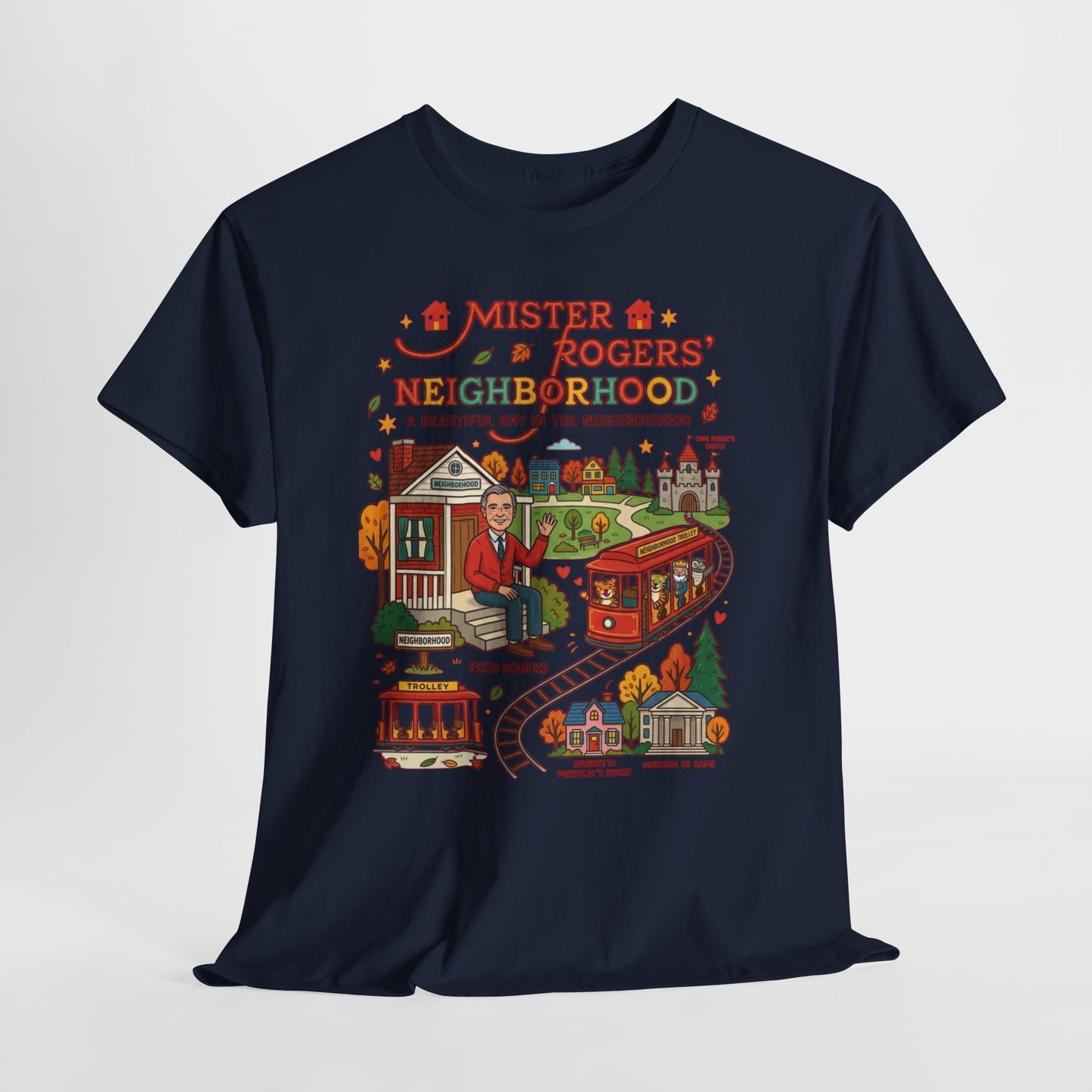 Mister Rogers' Neighborhood Vintage Graphic T-Shirt