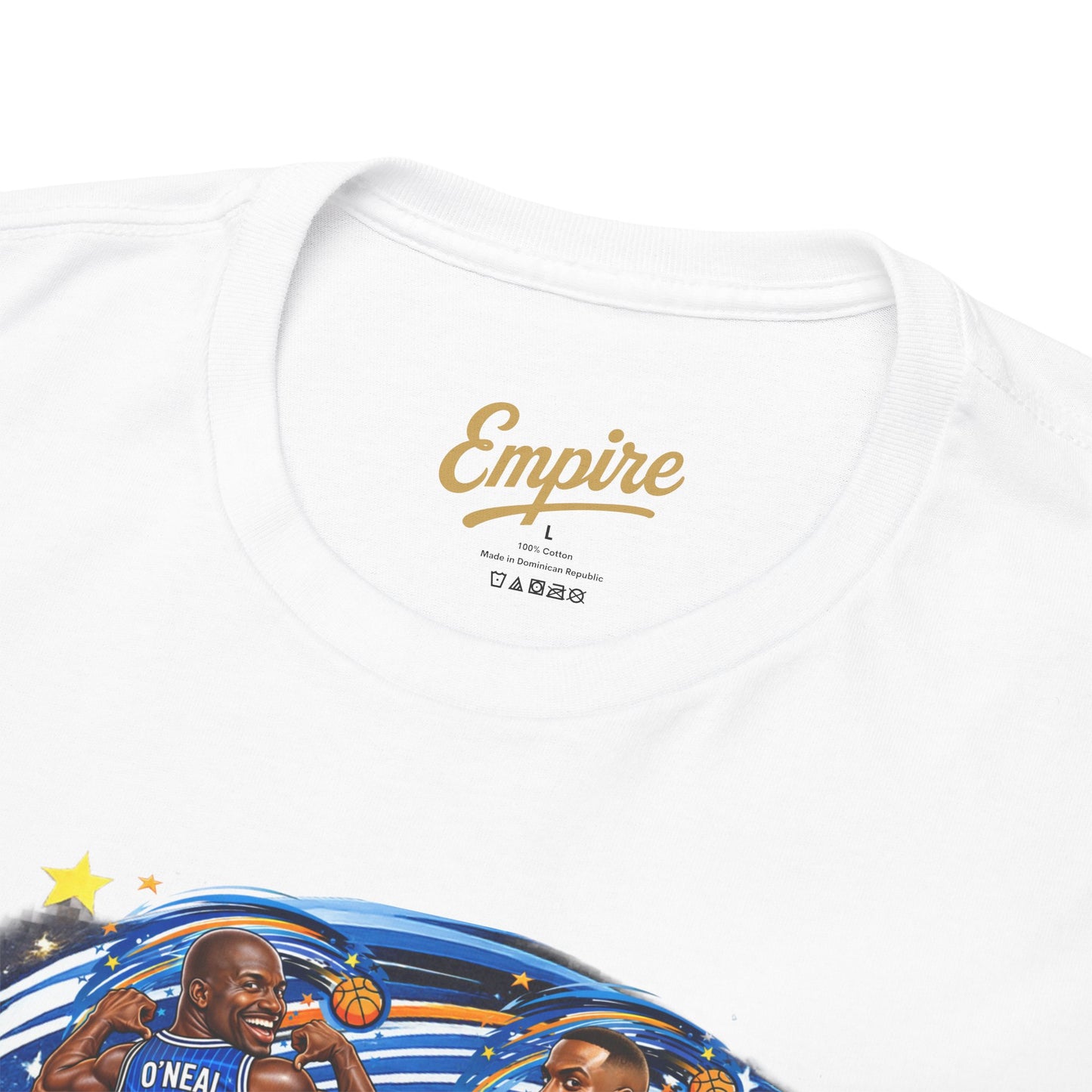 Orlando Magic Basketball Tee — Shaq & Penny Retro Cartoon Design
