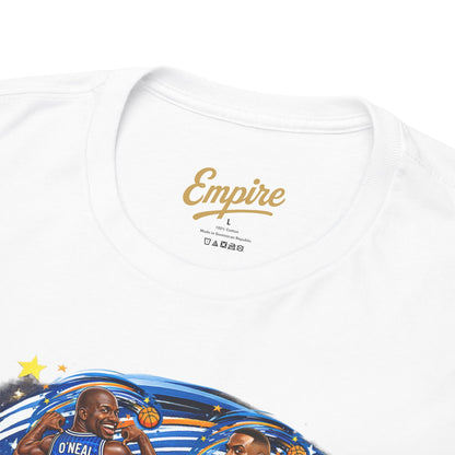 Orlando Magic Basketball Tee — Shaq & Penny Retro Cartoon Design