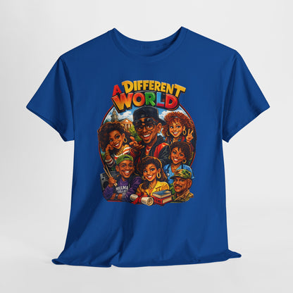 A Different World Cast Graphic Tee — Nostalgic 90s TV Shirt