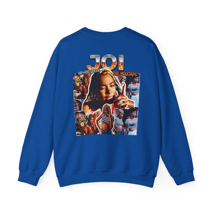 Joi Collage Crewneck Sweatshirt – Retro Concert Photo Graphic