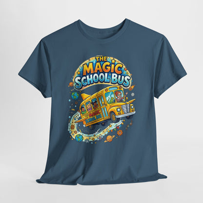 The Magic School Bus T-Shirt – Kids Retro Educational Cartoon Tee