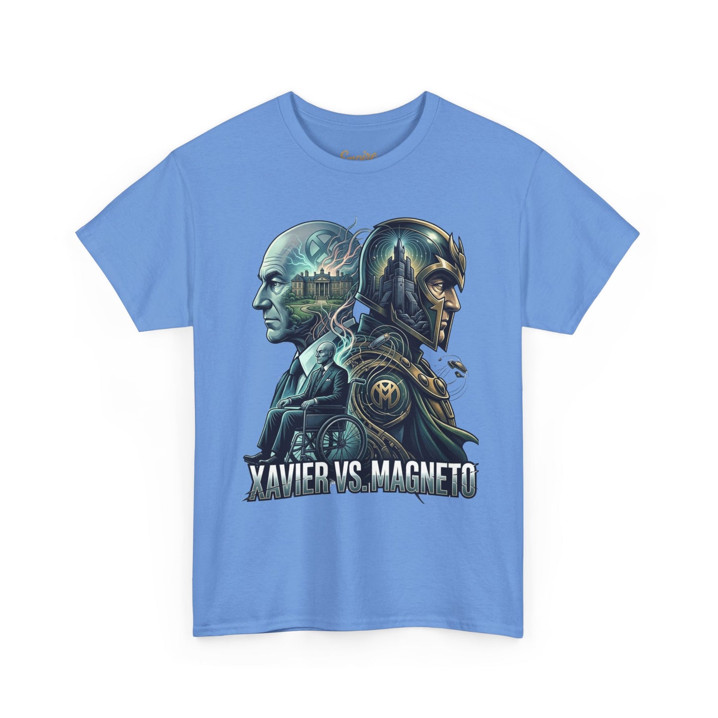Xavier vs Magneto Graphic Tee — Retro Comic Mutant Showdown T-Shirt