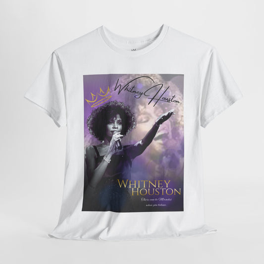 Whitney Houston Tribute Unisex Heavy Cotton Tee