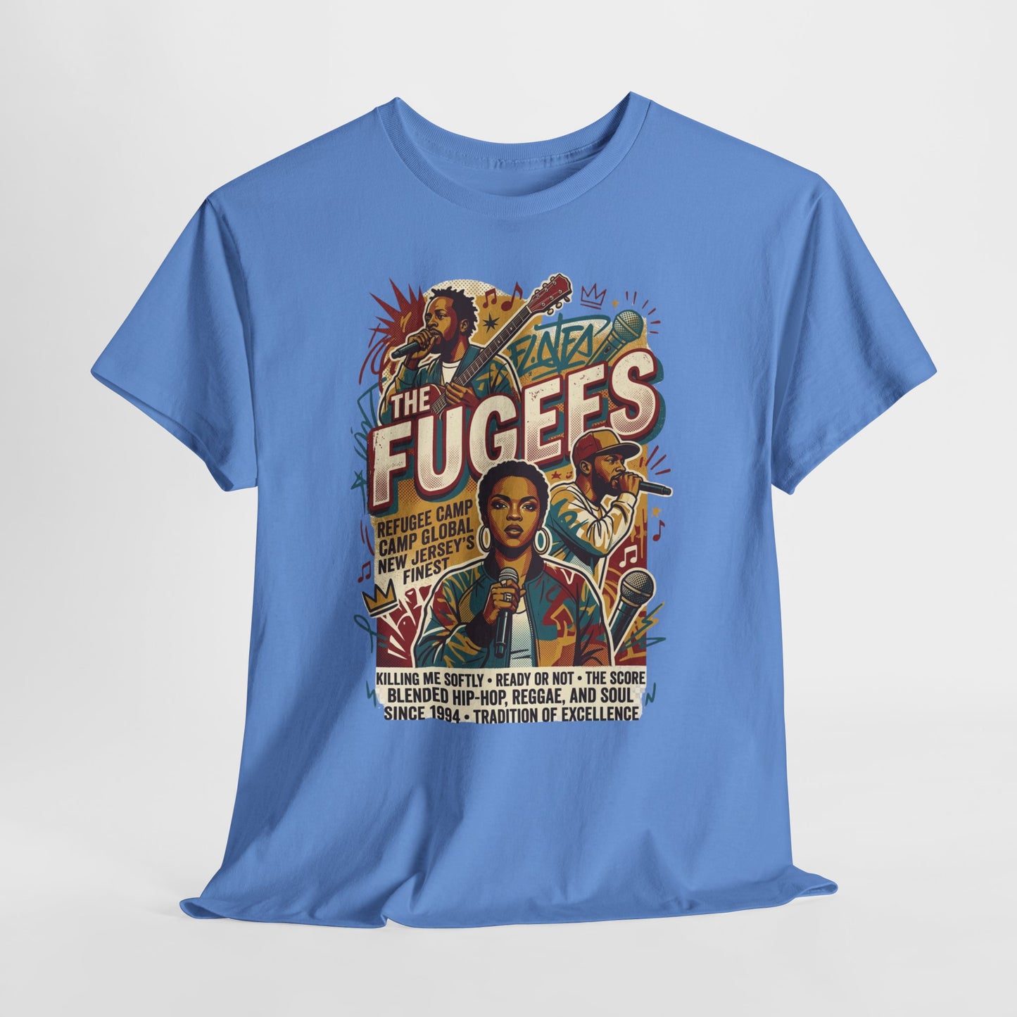 The Fugees Retro Graphic Tee – Vintage Hip Hop Concert Poster T-Shirt