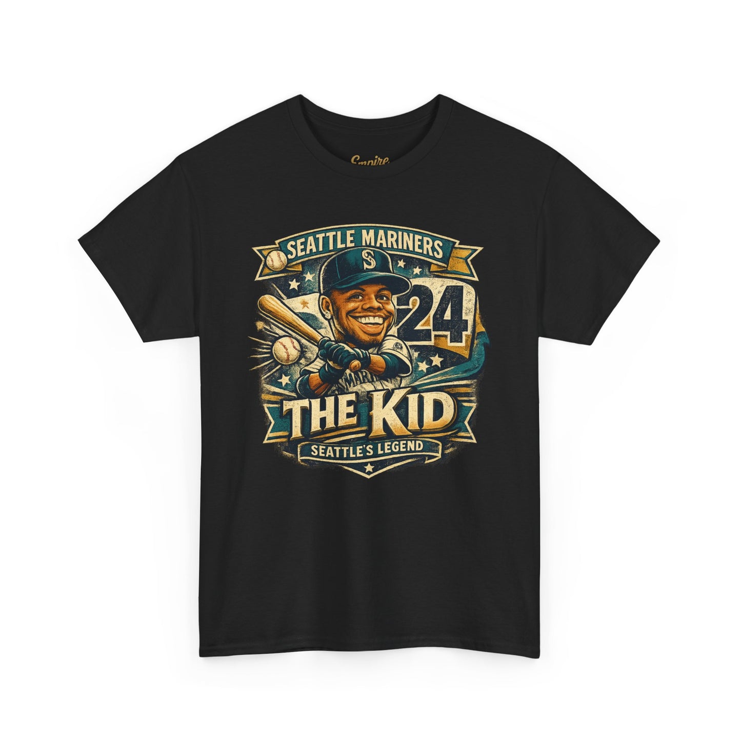 Griffey Jr. "The Kid" - Vintage Baseball Graphic T-Shirt