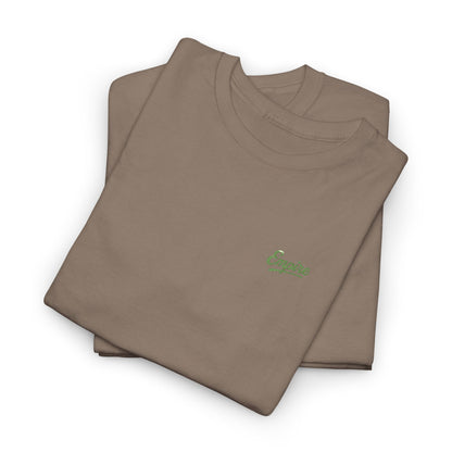 Signature Embroidered Empire Green Chest Logo T-Shirt