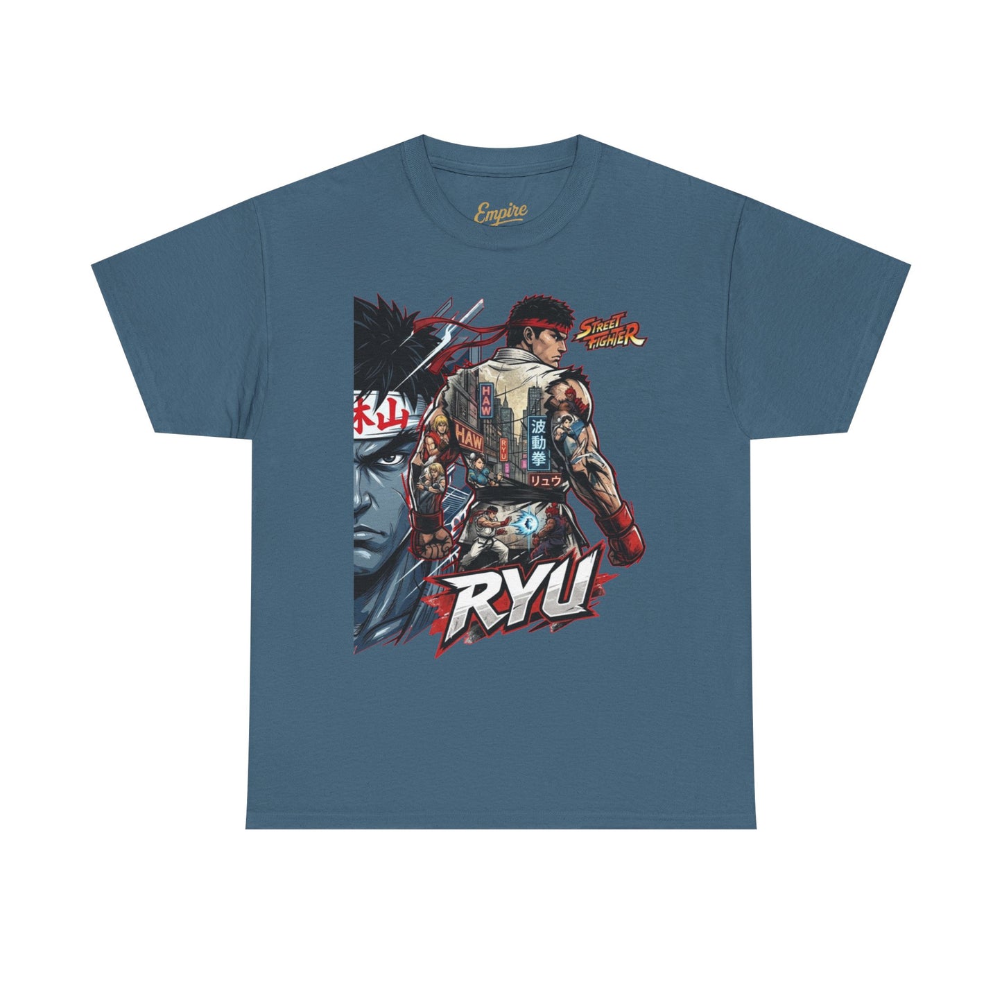 Ryu Street Fighter Graphic Tee — Vintage Fighter Art T-Shirt