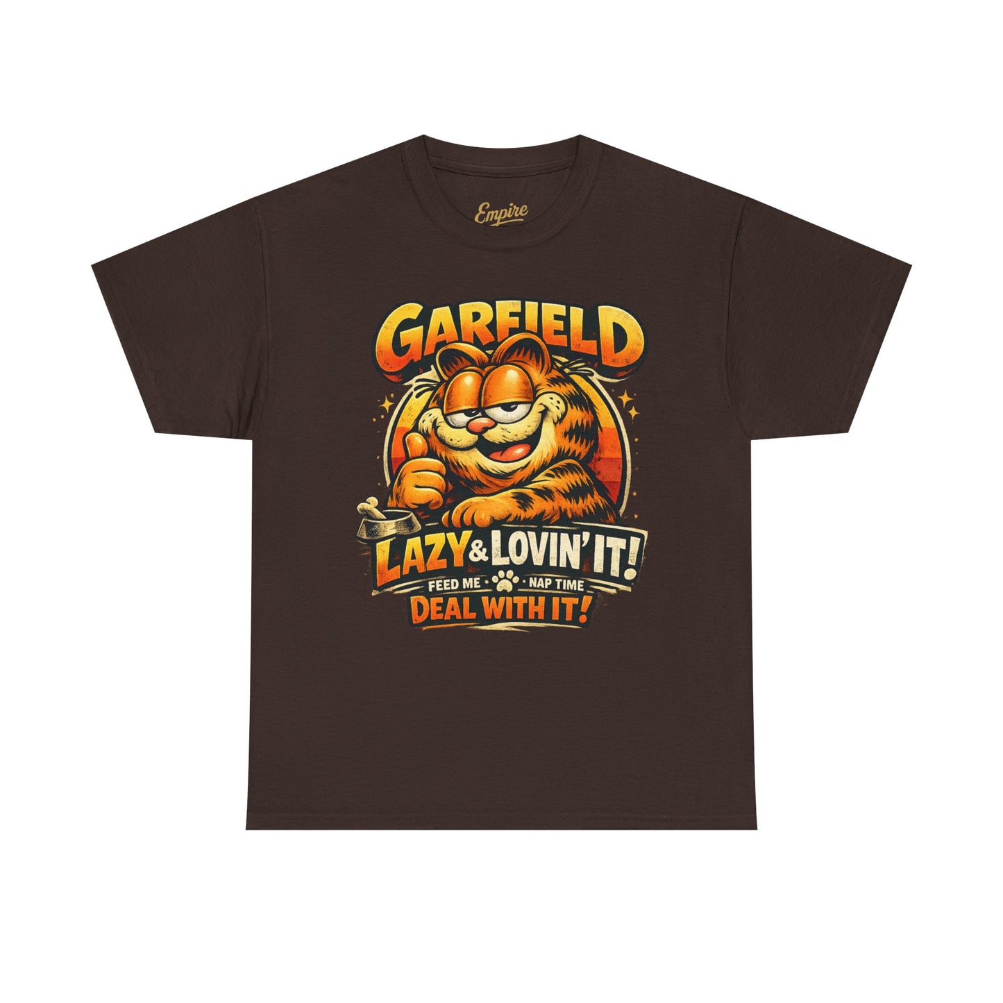 Garfield "Lazy & Lovin' It" Graphic Tee