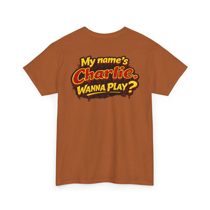 Charlie Brown "Wanna Play?" Graphic Tee