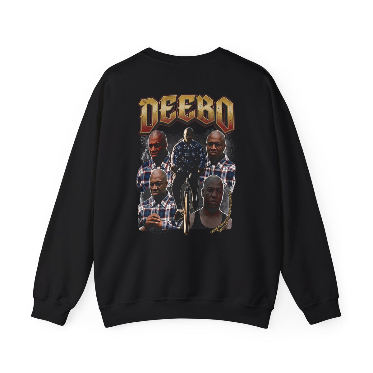 Deebo Graphic Crewneck Sweatshirt — Retro Streetwear Tribute