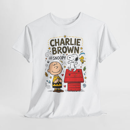Charlie Brown & Snoopy T-Shirt — Peanuts Classic Graphic Tee