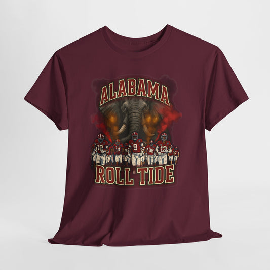 Alabama Roll Tide Tee, Unisex Cotton T-Shirt for Football Fans, Game Day Apparel, Sports Fan Gear, Tailgate Outfit, Gifting for Holidays
