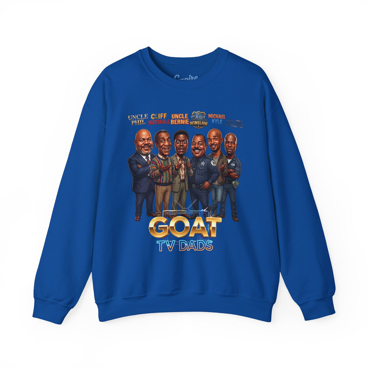 GOAT TV Dads Legends Crewneck Sweatshirt