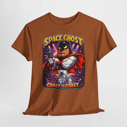 Space Ghost Graphic Tee — "Space Ghost Coast to Coast" Retro Cartoon T-Shirt