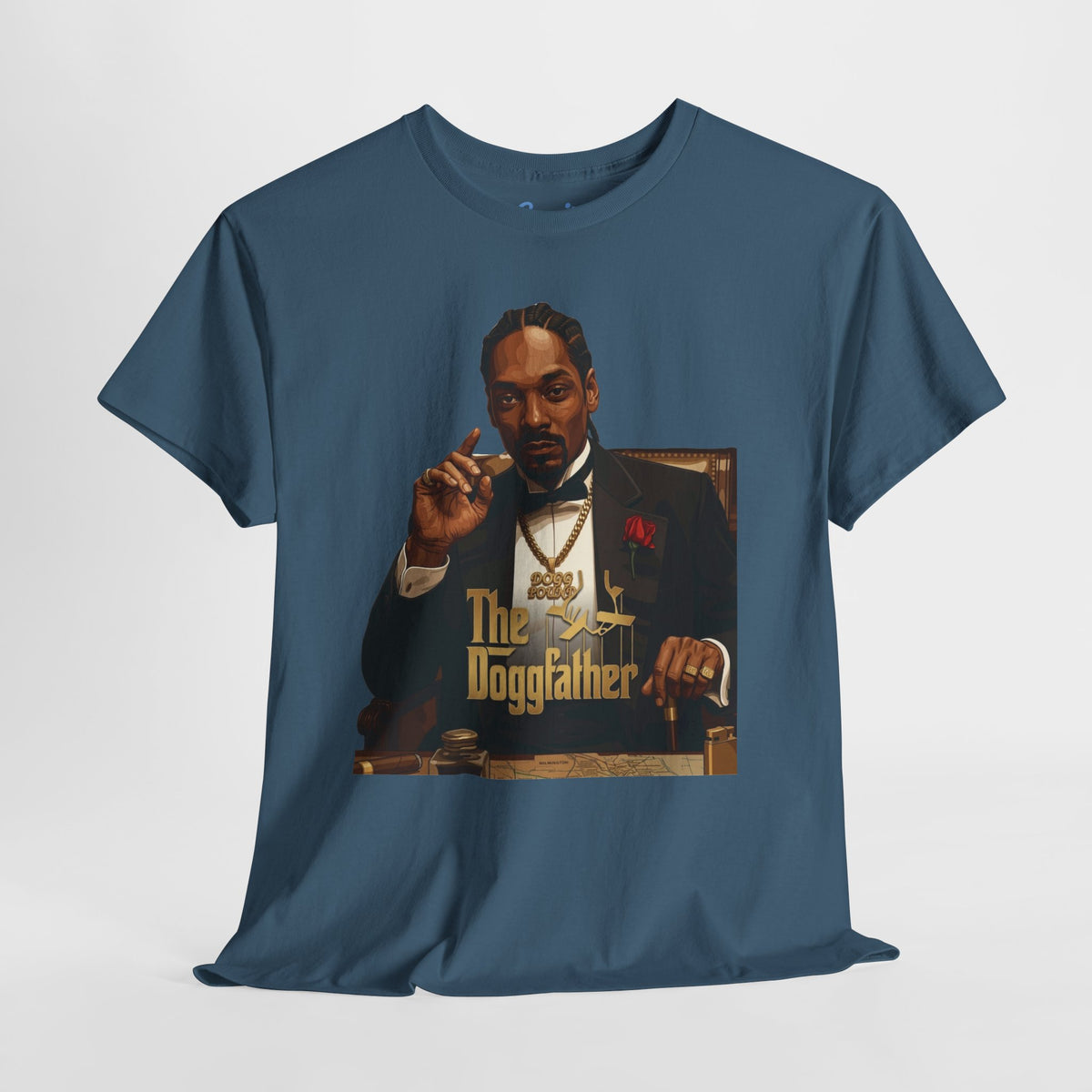 The 'Doggfather' Vintage Mafia-Inspired Rap Tribute Shirt