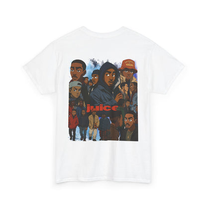 Juice Movie Tribute Unisex Heavy Cotton Tee - Vintage Graphic Tee for Hip-Hop Fans