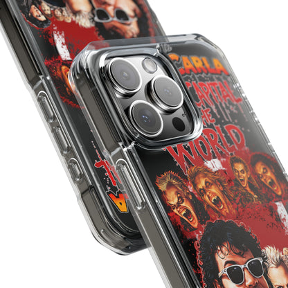 The Lost Boys Clear Magnetic Phone Case – Retro Vampire Movie Collage