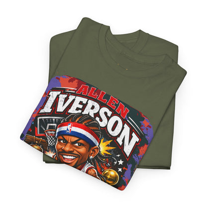 Philly Legend Basketball Tee — Iverson Retro Graphic Shirt