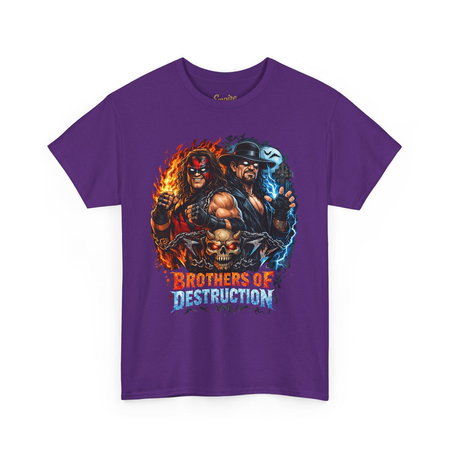 Brothers of Destruction Tee — Retro Wrestling Graphic Shirt