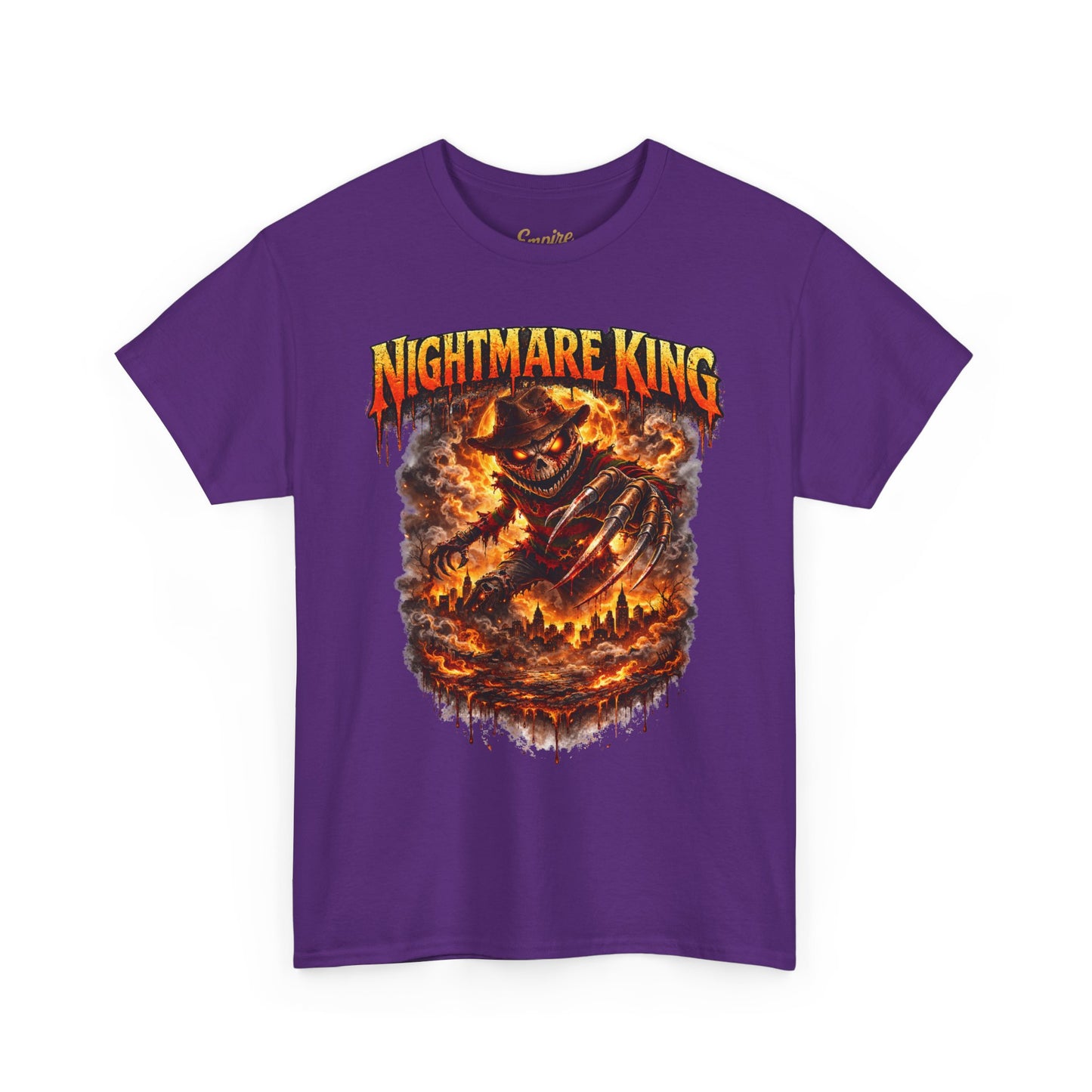 Nightmare King T-Shirt — Scary Skull Horror Tee