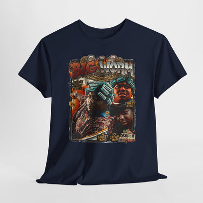 Big Worm Vintage Tee — 'Big Worm' Graphic Movie Tribute Shirt