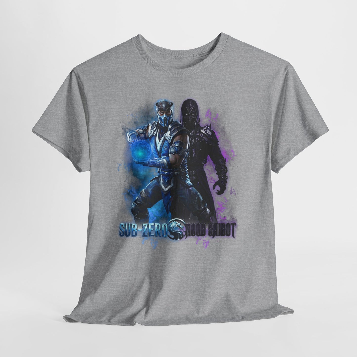 Mortal Kombat Sub-Zero & Noob Saibot Graphic Tee — Gamers' Retro Fighting Shirt
