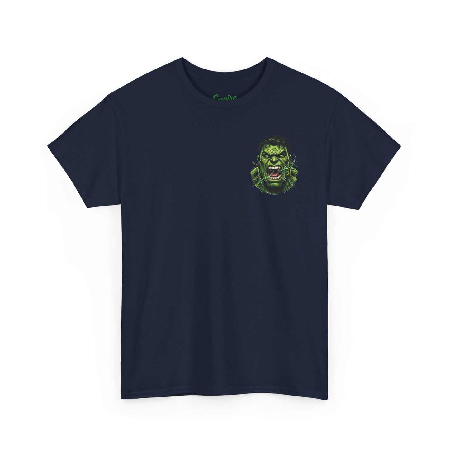 Hulk Graphic Tee — Bruce Banner Movie Poster Back Print