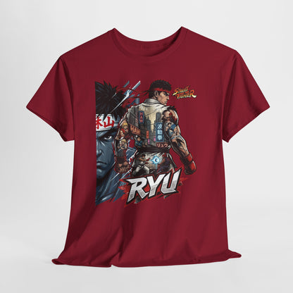Ryu Street Fighter Graphic Tee — Vintage Fighter Art T-Shirt