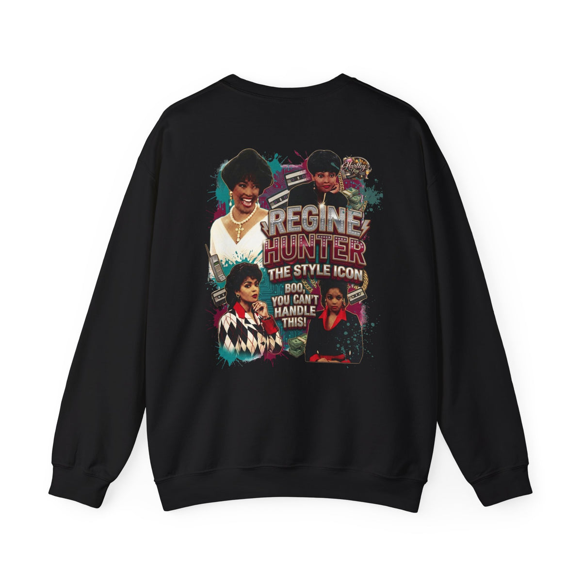 Regine Hunter Tribute Sweatshirt - "The Style Icon" Retro Graphic Crewneck