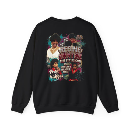 Regine Hunter Tribute Sweatshirt - "The Style Icon" Retro Graphic Crewneck